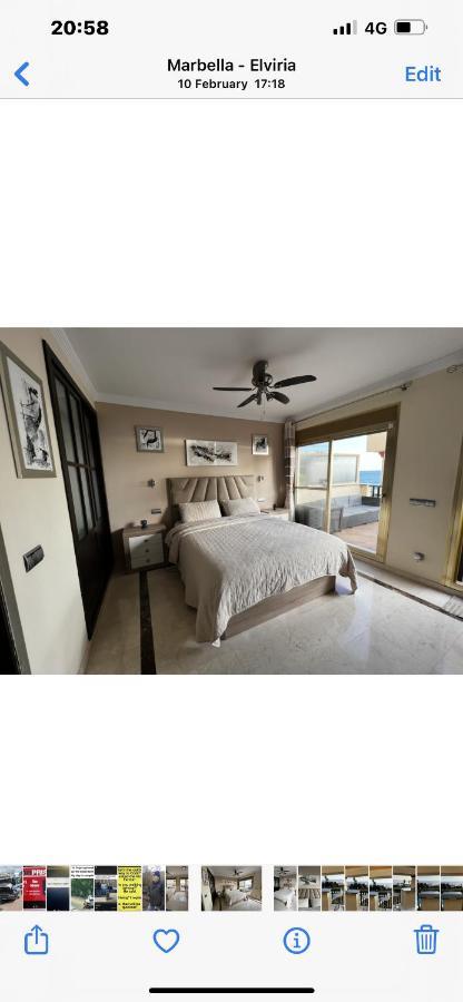 Beachfront Apartment - Sea Views - Marbella Exteriér fotografie